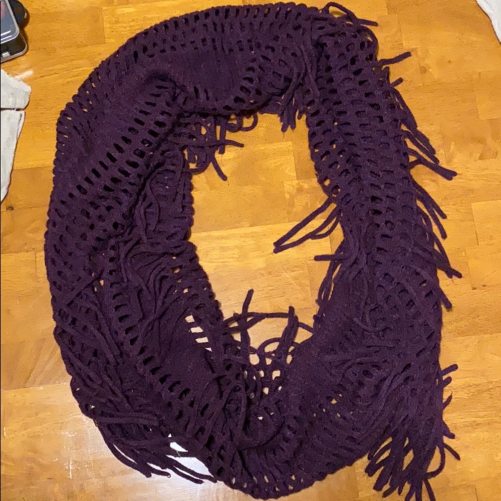 Purple Infinity Scarf